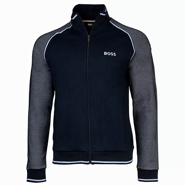 BOSS Sweatshirt Herren Sweatjacke - Tracksuit Jacket, Stehkragen günstig online kaufen