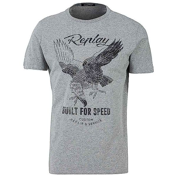 Replay M6129.000.2660.m02 T-shirt 3XL Grey Melange günstig online kaufen