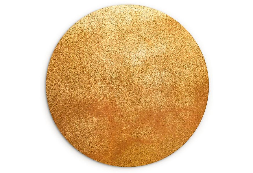 MuchoWow Gemälde Eisen - Rost - Gold - Metall - Luxus, Fotodruck (1 St), Kr günstig online kaufen