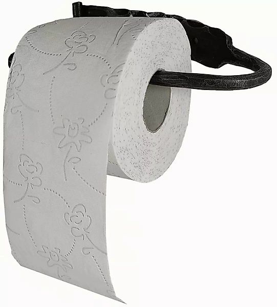 Toilettenpapierhalter Schmiedeeisen Nostalgie WC-Papierhalter Antik-Stil Sc günstig online kaufen
