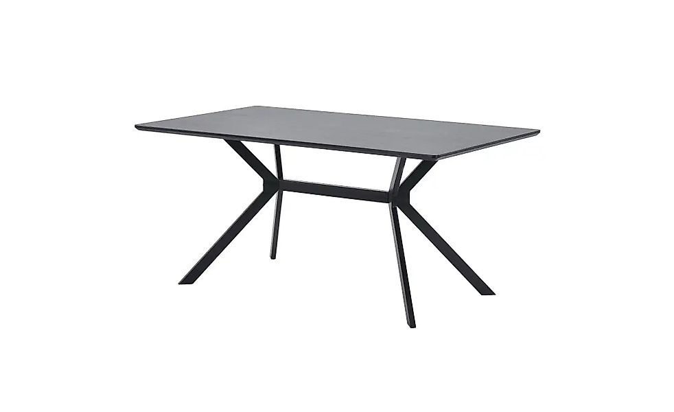 WOOOD Esstisch  Bruno ¦ schwarz ¦ Maße (cm): B: 90 H: 75 Tische > Esstische günstig online kaufen