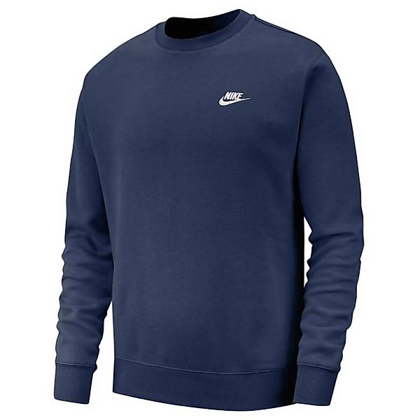 Nike Sportswear Club Crew Sweatshirt M Midnight Navy / White günstig online kaufen