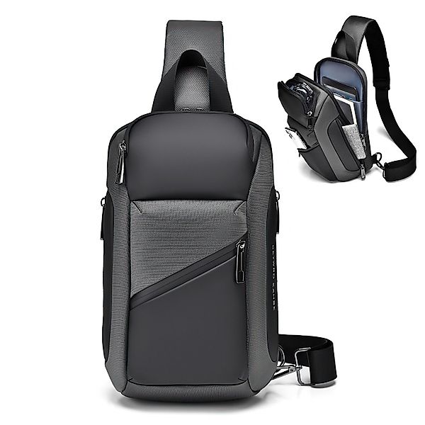 RWEUOQ Schultertasche Herren-Schultertaschen Brusttasche Sling Schulter günstig online kaufen