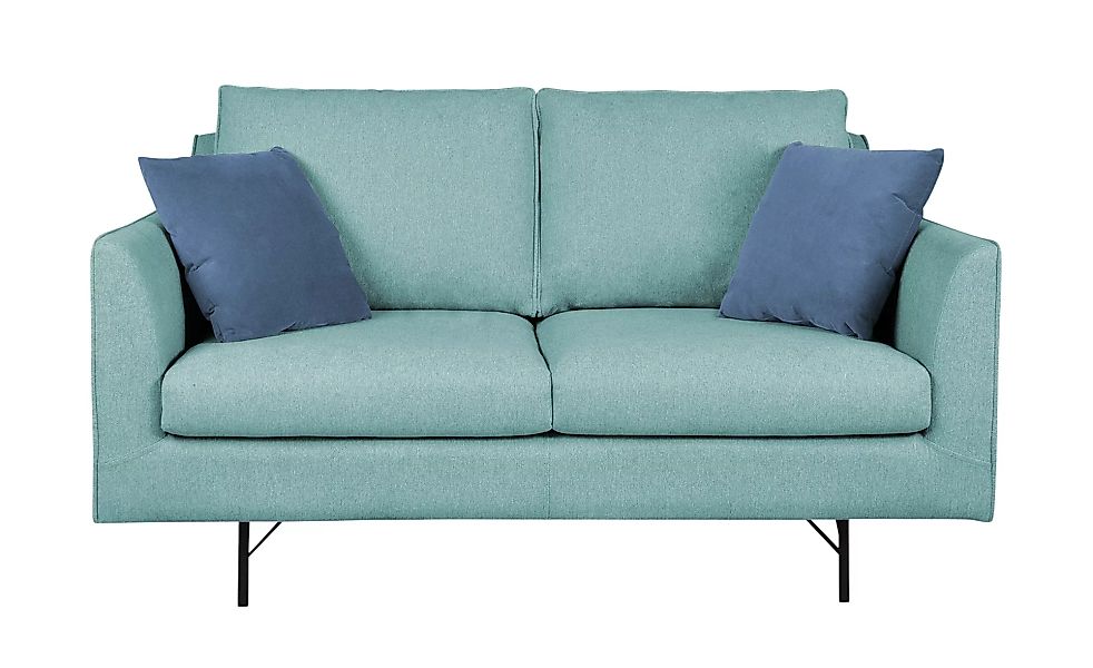 Sofa, 2-sitzig - blau - 154 cm - 85 cm - 99 cm - Polstermöbel > Sofas > 2-S günstig online kaufen