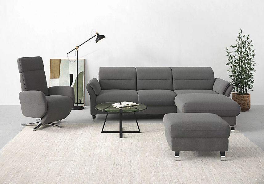 sit&more Ecksofa Grenoble L-Form mit Federkern, günstig online kaufen