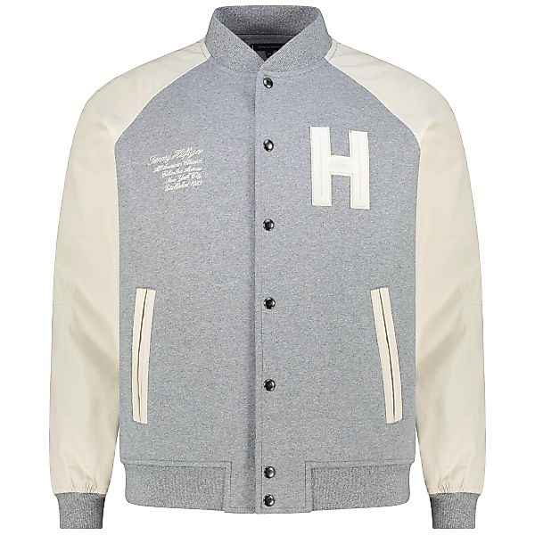 Tommy Hilfiger Blousonjacke mit Stretch Farbe grau Größe: 3XL günstig online kaufen