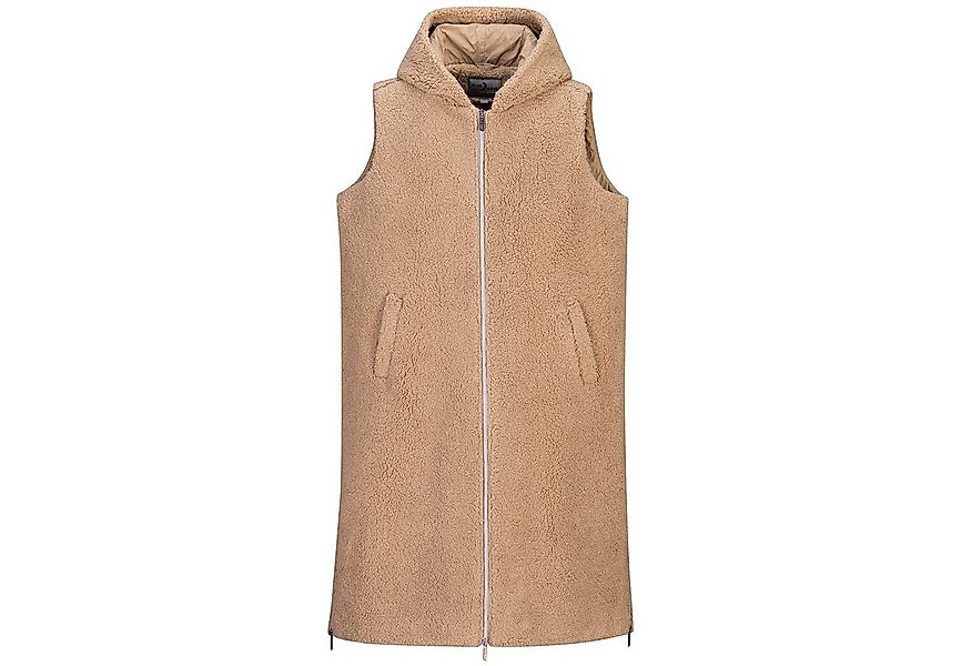 Blue Wave Fleeceweste Damen Sherpa Weste Koco - Damenweste Fleece mit Kapuz günstig online kaufen