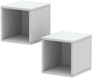 INOSIGN Wandregal "Wandregal Infinity" Set, 2 kleine Würfelregale, 2 Stk. t günstig online kaufen