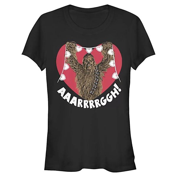 Star Wars - Chewbacca Chewie Crafting Hearts - Valentinstag - Frauen T-Shir günstig online kaufen