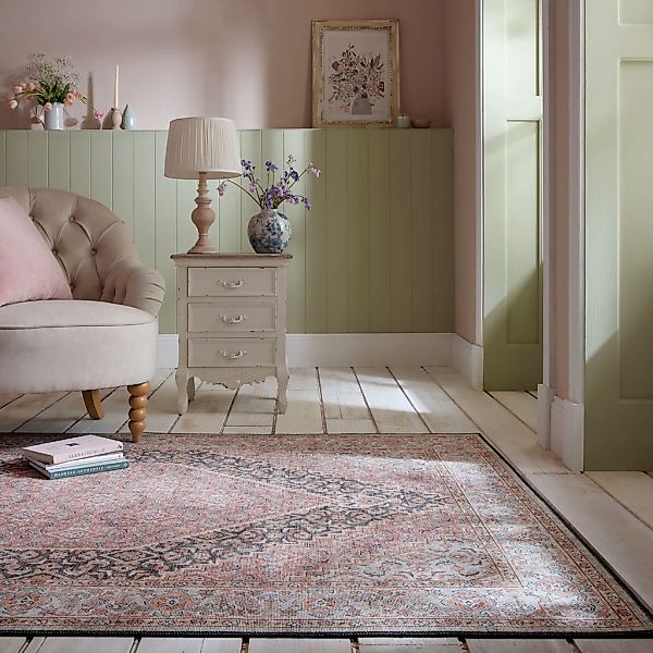 FLAIR RUGS Teppich "Briony" rechteckig 4 mm Höhe Waschbarer Traditioneller günstig online kaufen