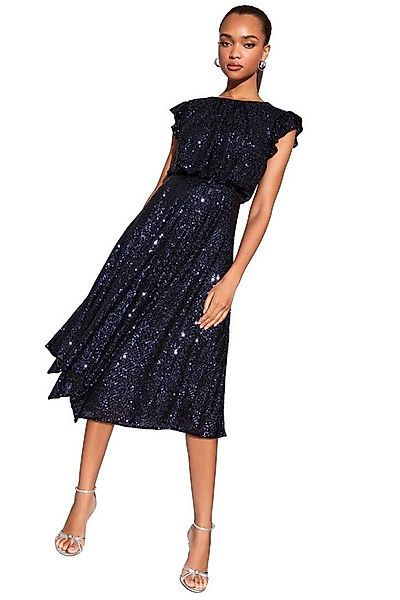 LIPSY Midikleid Lipsy Ausgestelltes Midikleid mit Pailletten (1-tlg) günstig online kaufen