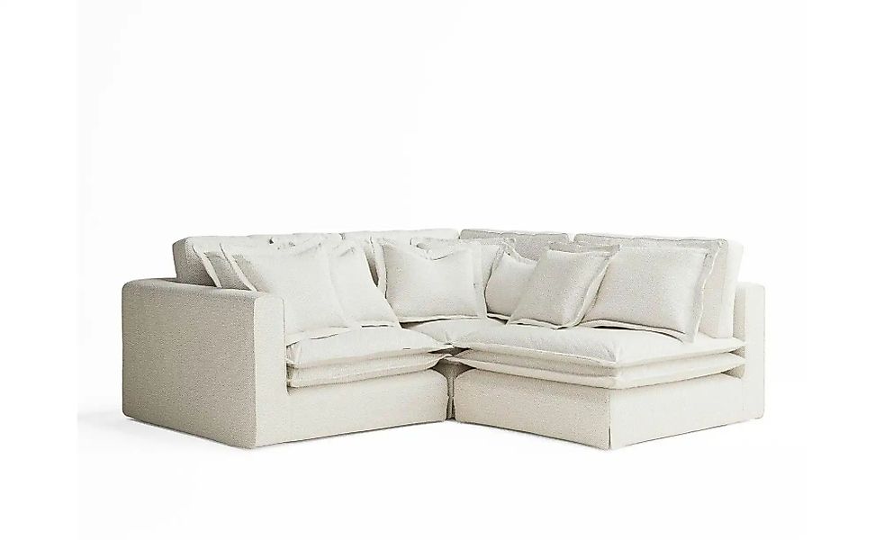 Ecksofa  Amalfi ¦ creme ¦ Maße (cm): B: 238 H: 90 Polstermöbel > Sofas > Ec günstig online kaufen