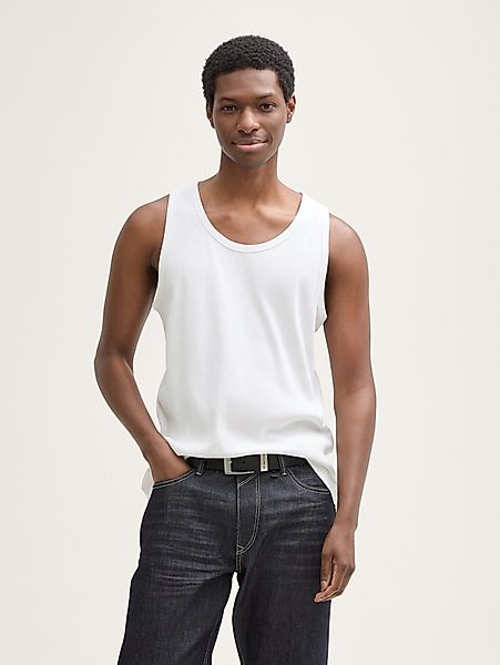 TOM TAILOR Denim Tanktop Ripp Tanktop günstig online kaufen