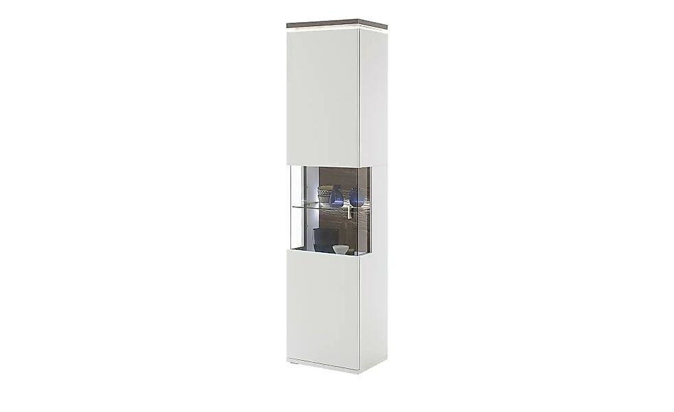 uno Vitrine  Aurelia ¦ weiß ¦ Maße (cm): B: 50 H: 208 T: 37.0 Schränke > Vi günstig online kaufen