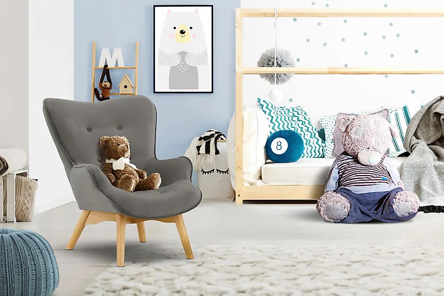Home affaire Sessel "Duca Mini" in kleiner Ausführung für Kinder günstig online kaufen