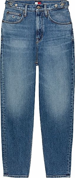 Tommy Jeans Mom-Jeans "MOM JEAN UH TPR" mit Logo-Stickereien, in knöchelfre günstig online kaufen
