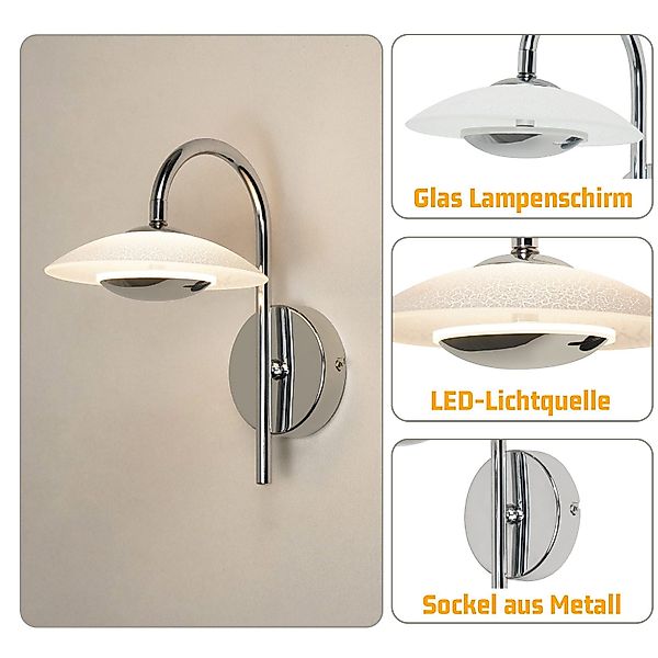 ZMH LED Wandleuchte Innen Modern Design günstig online kaufen