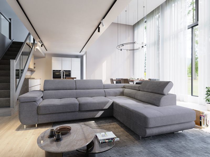 Masseno Ecksofa APIRO mit Schlaffunktion L-Form, günstig online kaufen