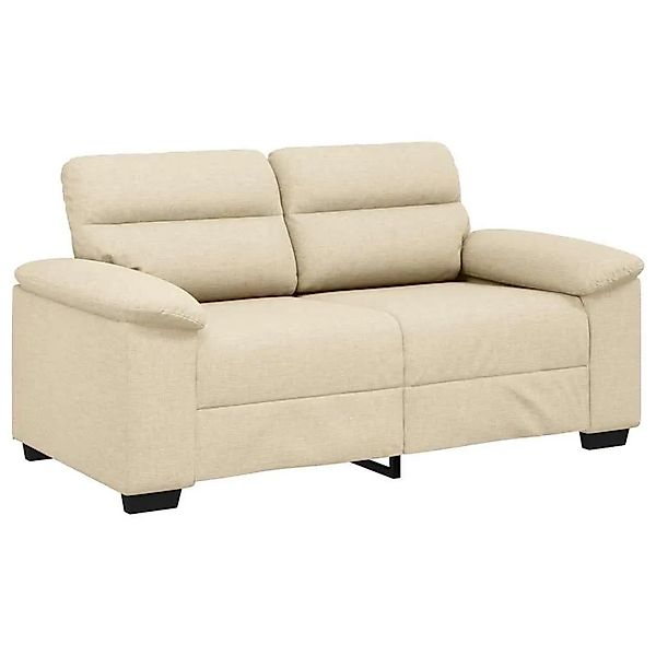vidaXL 2-Sitzer-Sofa Creme 120 cm Stoff 4105304 günstig online kaufen