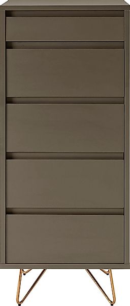 SalesFever Hochkommode »Bolton - Elegante Schubkastenkommode« Spiegel im Kl günstig online kaufen