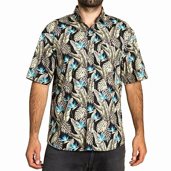 PANASIAM Hawaiihemd Herren Freizeithemd in tropisch buntem Design aus 100 % günstig online kaufen
