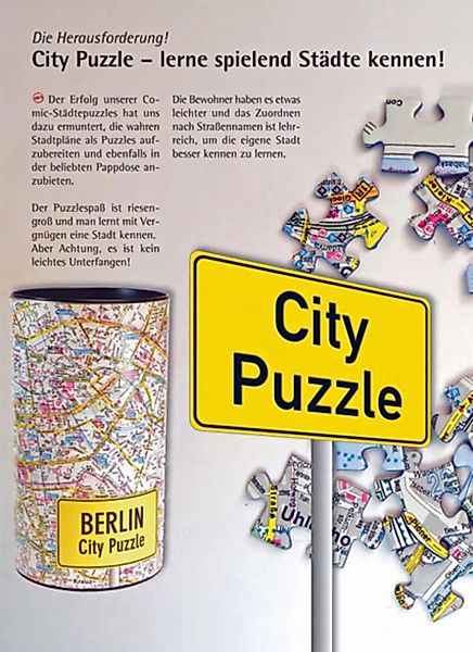City Puzzle - Zürich günstig online kaufen