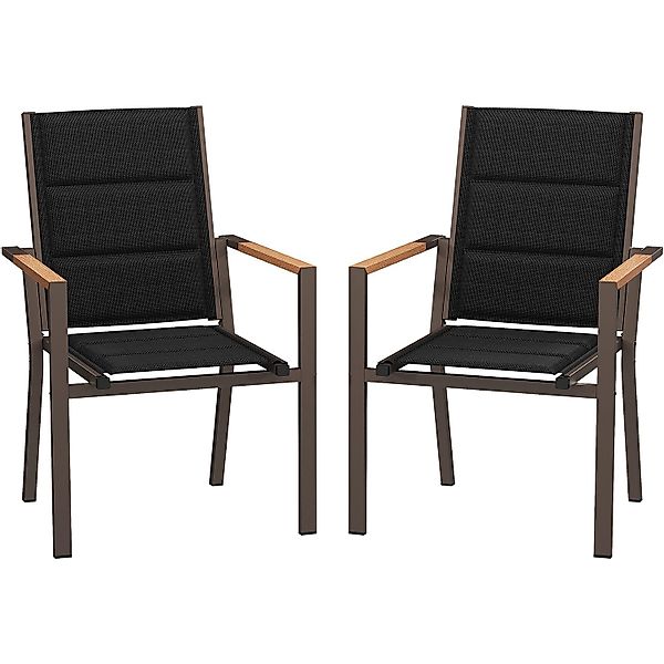 GUNJI Gartenstuhl Klappstuhl (2er Set), bequem, günstig online kaufen