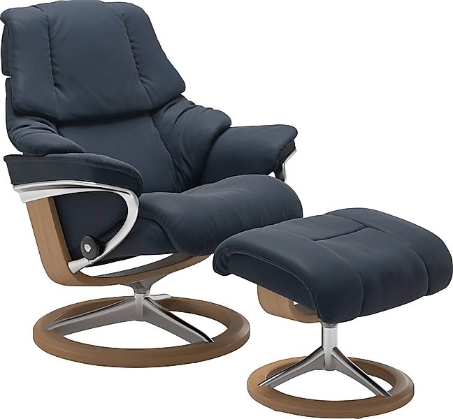 Stressless® Relaxsessel »Reno« Set, Relaxsessel mit Hocker, mit Hocker, mit günstig online kaufen
