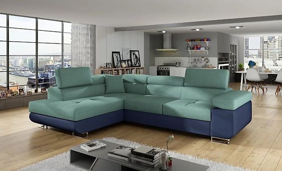 Xlmoebel Schlafsofa Schlafsofa Ecksofa mit Schlaffunktion Wohnzimmer Sofa, günstig online kaufen