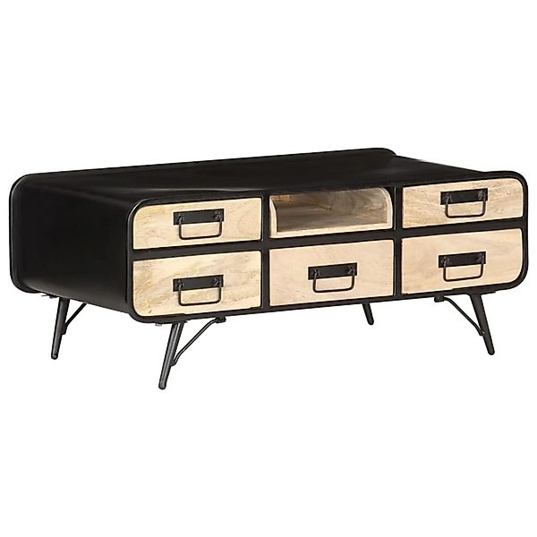 vidaXL Couchtisch 100x50x40 cm Mango Massivholz 287871 günstig online kaufen