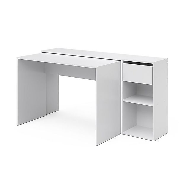 Vicco Schreibtisch Ben, Weiß, 145 x 46.4 cm günstig online kaufen