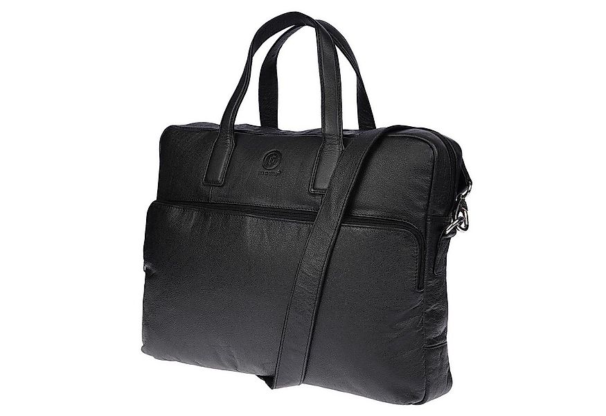 Christian Wippermann Businesstasche 15 Zoll Leder Laptoptasche Aktentasche günstig online kaufen