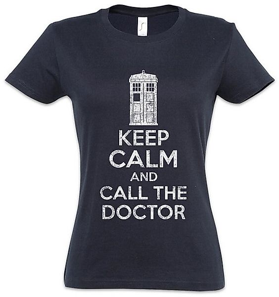 Urban Backwoods Print-Shirt Keep Calm And Call The Doctor Damen T-Shirt Dok günstig online kaufen