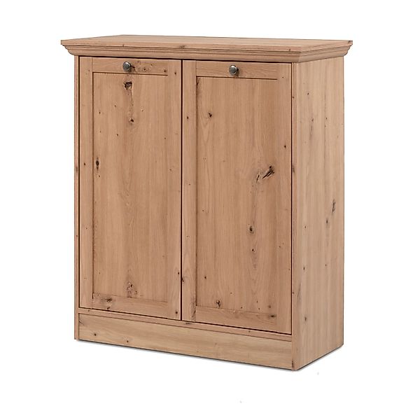 Furn.Design Kommode Eiche Artisan 80 cm 2-türig Rubik günstig online kaufen