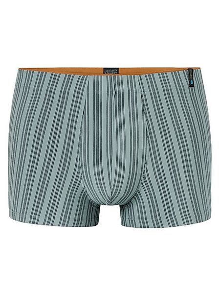 Schiesser Boxershorts Long Life Soft 183146 mineralgrün gestreift Herren - günstig online kaufen