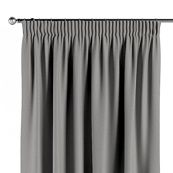 Vorhang mit Kräuselband, grau, Blackout Soft (269-22) günstig online kaufen