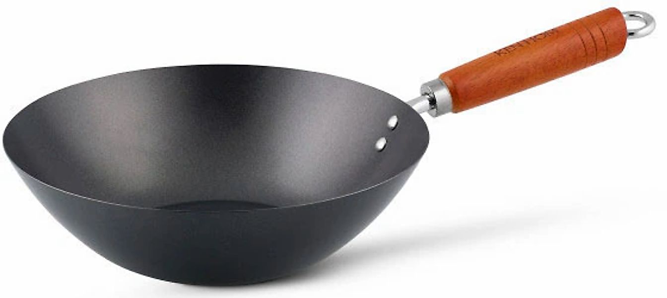 KEN HOM Wok "Classic" Stahl 1 Stk. tlg. Ø 27 cm günstig online kaufen