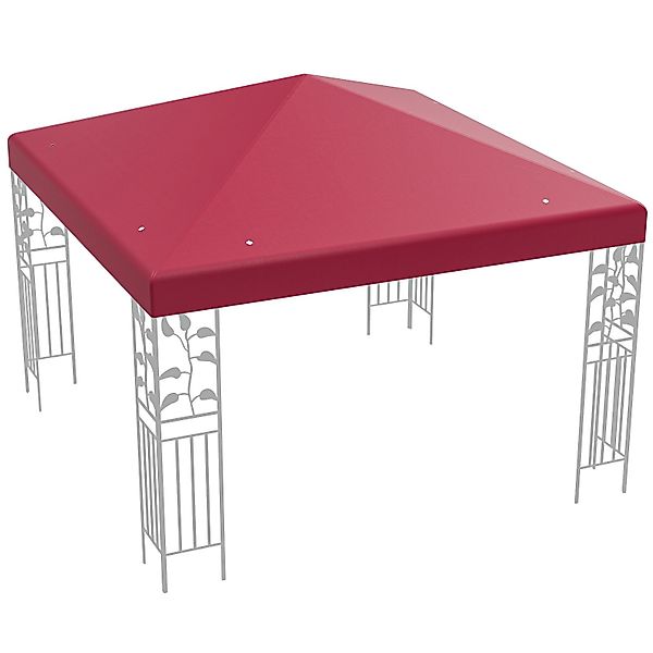 KOMFOTTEU Pavillon-Ersatzdach Pavilliondach, 3x3m, aus Polyester günstig online kaufen