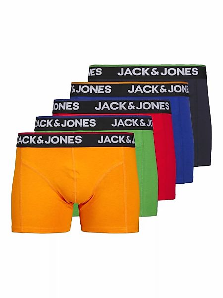 Jack & Jones Boxershorts "JACTOPLINE SOLID TRUNKS 5 PACK BOX", (Packung, 5 günstig online kaufen