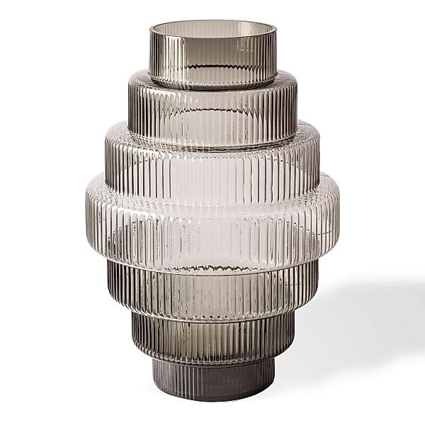 pols potten - Steps Vase L - grau/H x Ø 50x35cm günstig online kaufen