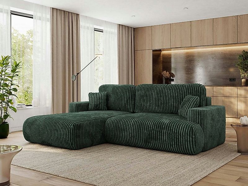 MKS MÖBEL Ecksofa OVO L, Set, mit Schlaffunktion und Bettkasten, DL-Automat günstig online kaufen