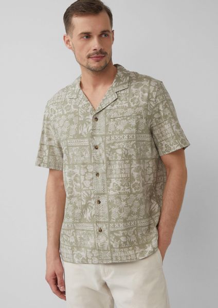 s.Oliver Kurzarmhemd Hemd Resort Fit: Kurzarmhemd günstig online kaufen
