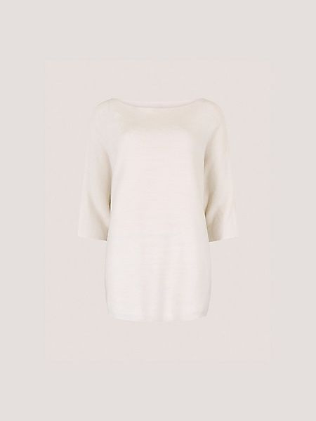 Apricot Rundhalspullover Fledermauspullover mit U-Boot Ausschnitt günstig online kaufen