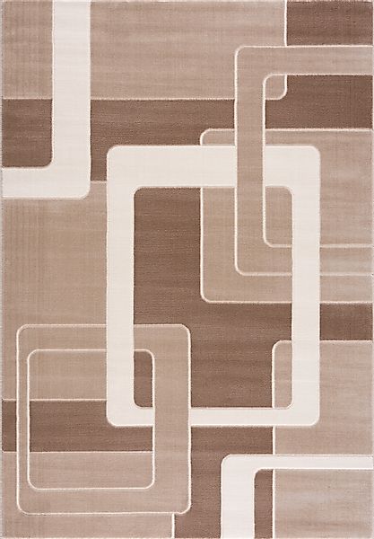 Home affaire Teppich Anesa, rechteckig, Höhe: 12 mm, mit handgearbeitetem K günstig online kaufen