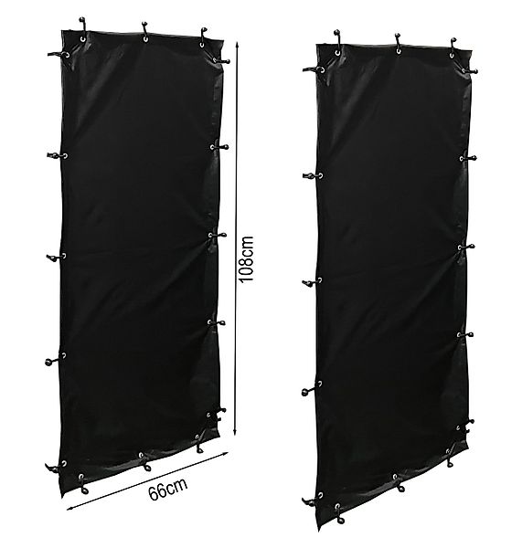 Quick Star Kaminholzregal Wetterschutz 66x108cm für günstig online kaufen