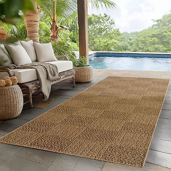 Ayyildiz Teppiche Outdoorteppich »TIMBER 1405«, rechteckig, 5 mm Höhe günstig online kaufen