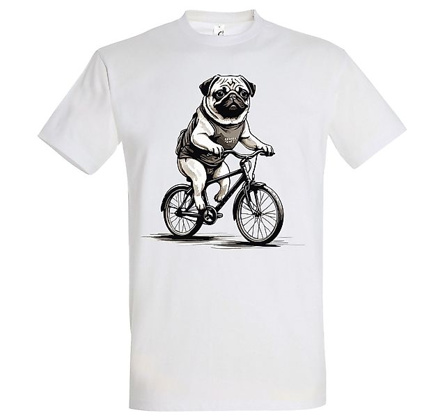 Youth Designz Print-Shirt Mops Fahrrad Herren günstig online kaufen
