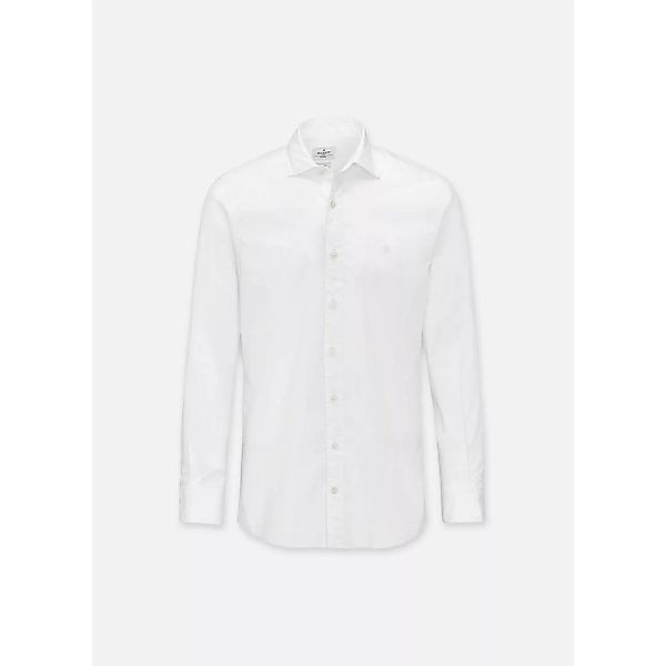 Hackett Gmt Dyed Stretch Pop Langarm Hemd 2XL White günstig online kaufen