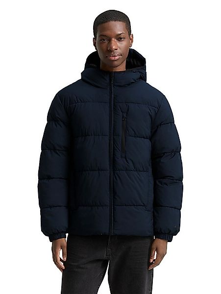 TOM TAILOR Denim Steppjacke mit Kapuze günstig online kaufen