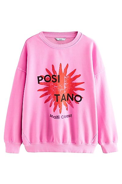 Next Sweater Positano Sweatshirt mit Rundhalsausschnitt günstig online kaufen